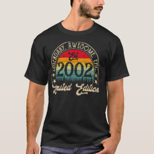 Vintag 2002 2002 20. Geburtstag 20 Jahre T-Shirt