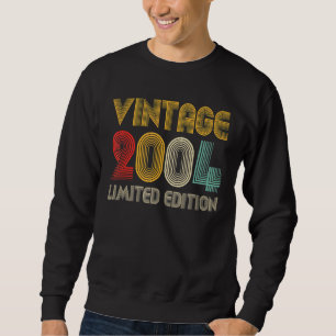 Vintag 2004 18 Jahre alt 18. Geburtstag Sweatshirt