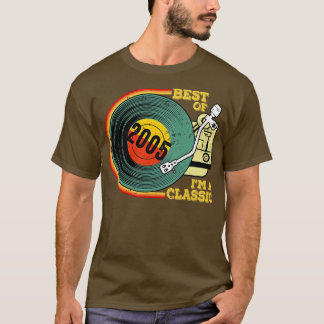 Vintag 2005 Geburtstag Shirt Im Classic Birthday S