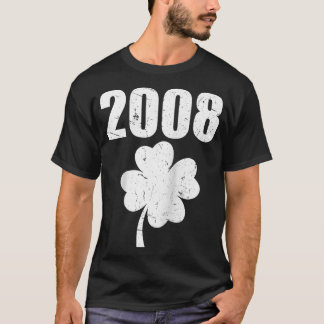 Vintag 2008 16. Geburtstag St. Patricks Day Sham T-Shirt