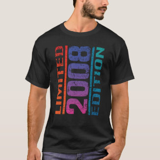 Vintag 2008 u 2013 2008 Geburtstag 1 T-Shirt