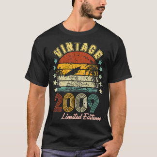 Vintag 2009 13 Jahre alte Männer und Frauen 13. Ge T-Shirt