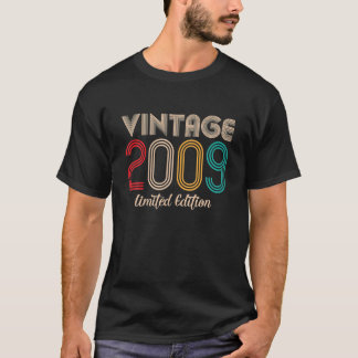 Vintag 2009 Limited Edition 13. Geburtstag 13 T-Shirt