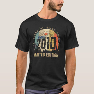 Vintag 2010 12. Geburtstag 12 Jahre alt T-Shirt