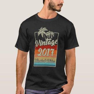 Vintag 2017 6 Jahre 6. Geburtstag 1 T-Shirt