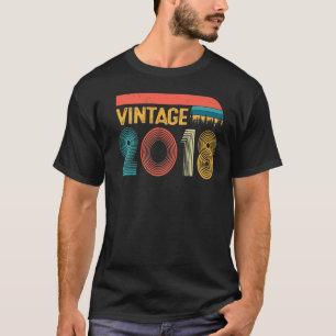 Vintag 2018 5. Geburtstag für Boy Girl 5 Jahre Ol T-Shirt
