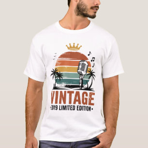 Vintag 2019 Limited Edition Men Women Birthday T-Shirt