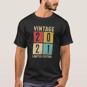 Vintag 2021 Geburt 2021 T-Shirt