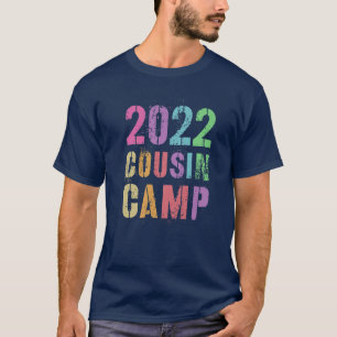Vintag 2022 COUSIN CAMP Funny Nana Dada Reeducati T-Shirt