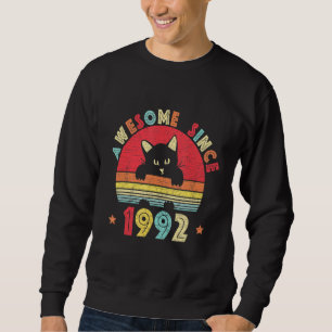 Vintag 30. Geburtstag Phantastisch seit 1992 Retro Sweatshirt