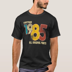 Vintag 38 Geburtstagsdekorationen Männer 38. BDay T-Shirt