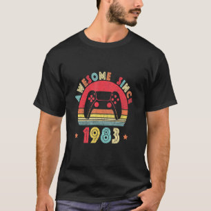 Vintag 39. Geburtstag Phantastisch seit 1983 Retro T-Shirt