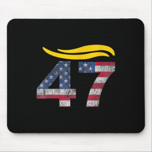 Vintag 47 Trump-Haar 2 Mousepad