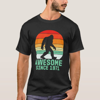 Vintag 50. Geburtstag 1971, Bigfoot 50. Geburtstag T-Shirt