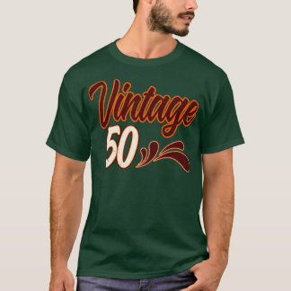 Vintag 50 Jahre alt Geburtstag T-Shirt