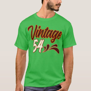 Vintag 54 Jahre alt Geburtstag T-Shirt