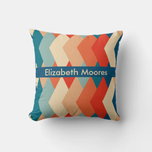 Vintag 60er Pattern Kissen