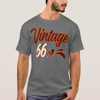 Vintag 66 Jahre alt Geburtstag T-Shirt