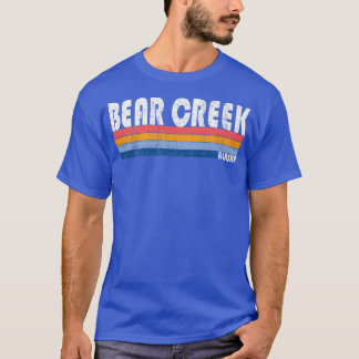Vintag 70er 80er Style Bear Creek, AK Premium 1989 T-Shirt