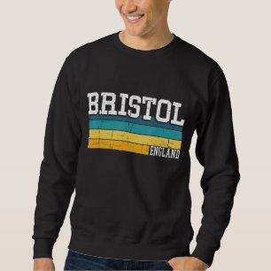 Vintag 70er 80er Style Bristol England 1 Sweatshirt