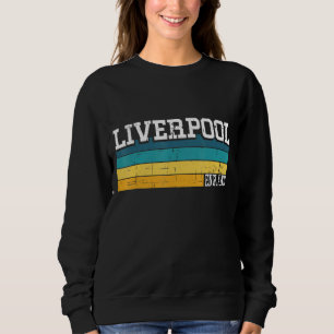Vintag 70er 80er Style Liverpool England Sweatshirt