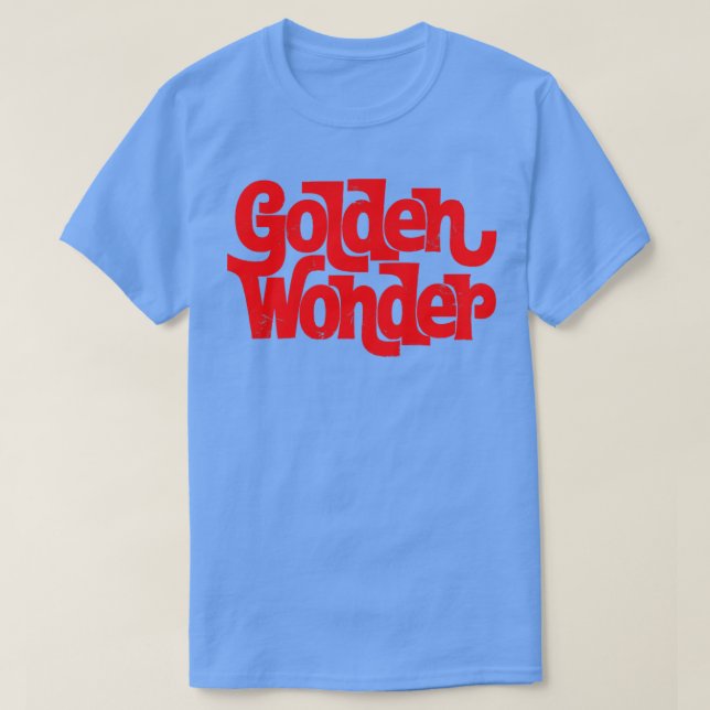 Vintag 70er Golden Wonder T-Shirt (Design vorne)