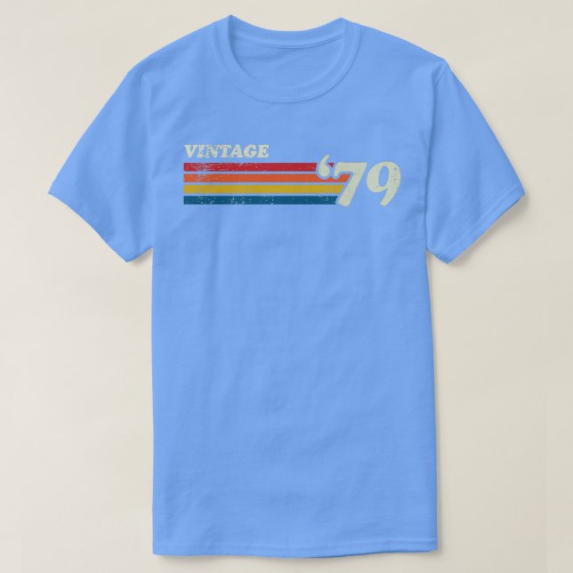 VINTAG 79 RETRO STRIPES T-Shirt (Design vorne)