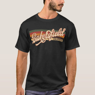 Vintag 80er 70er Bakersfield Retro Bakersfield Cal T-Shirt