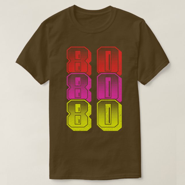 Vintag 80er Eightys T-Shirt (Design vorne)