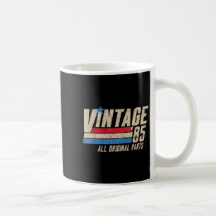 Vintag 85 Retro 40. Geburtstag 1985 Vater 40 für M Kaffeetasse