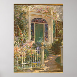 Vintag Abbott Fuller Graves Portsmouth Doorway Poster