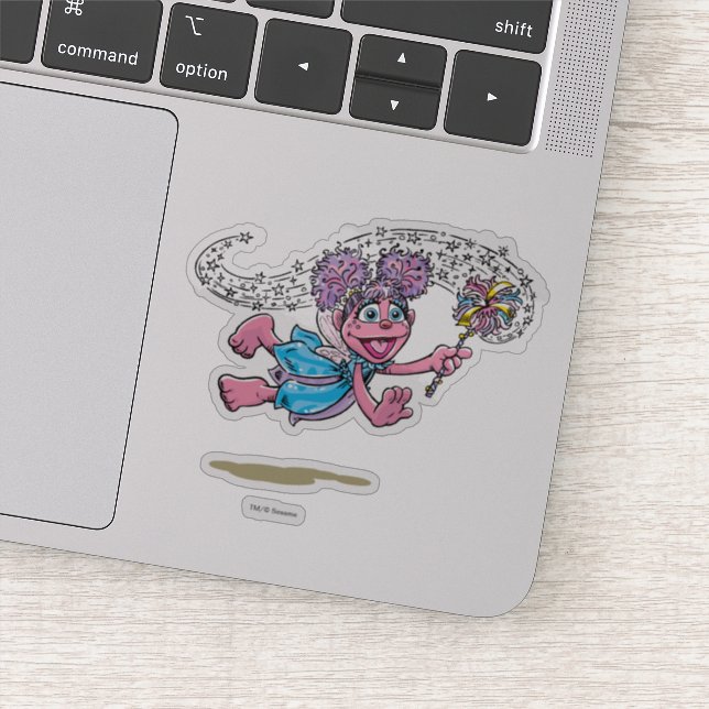 Vintag Abby Aufkleber (Detail)