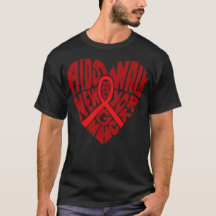 Vintag AIDS WALK New York T-Shirt