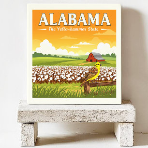 Vintag Alabama Fliese