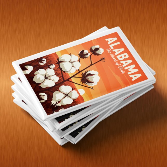 Vintag Alabama Magnet (Von Creator hochgeladen)