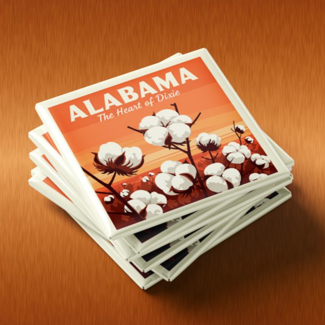 Vintag Alabama Magnet (Von Creator hochgeladen)