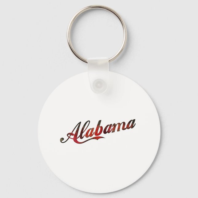 Vintag Alabama Schlüsselanhänger (Vorderseite)