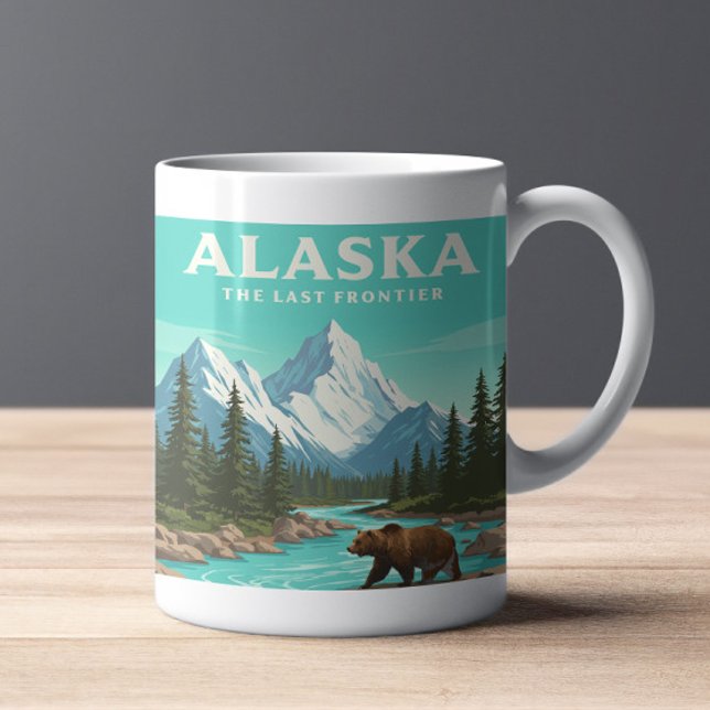 Vintag Alaska Kaffeetasse (Von Creator hochgeladen)