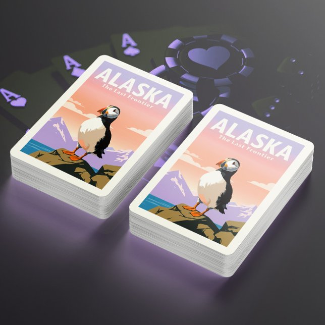 Vintag Alaska Spielkarten (Von Creator hochgeladen)
