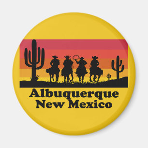 Vintag Albuquerque New Mexico Magnet