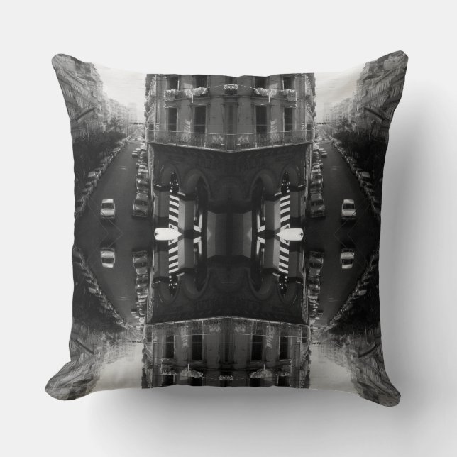 Vintag Algerien Algier Autos Gebäude Mouse Pad Kissen (Vorderseite)