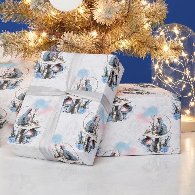 Vintag Alice Geschenkpapier (Feiertage)