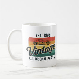 Vintag alle Originalteile Kaffeetasse