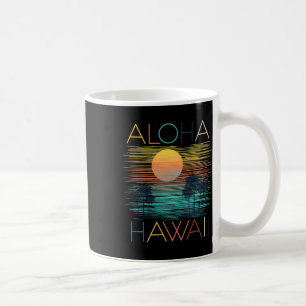 Vintag Aloha Hawaii Luau Hawaiian Vacation Costum Kaffeetasse