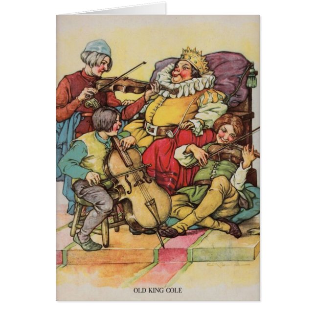 Vintag - alter König Cole, (Vorne)