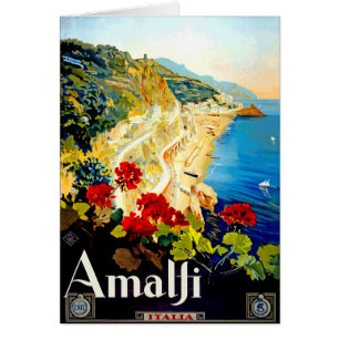 Vintag Amalfi Italien Europa Reisen
