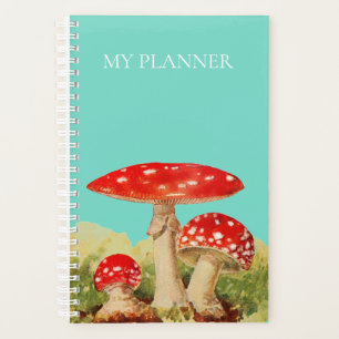 Vintag Amanita Muscaria Pilz Planer