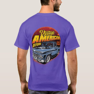 Vintag American Steel Classic Lieferwagen Truck T-Shirt