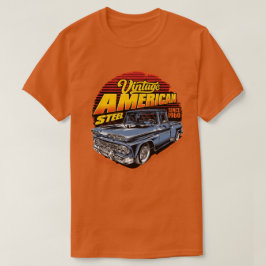 Vintag American Steel Classic Lieferwagen Truck T-Shirt