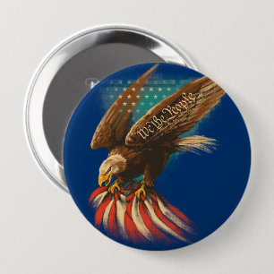 Vintag Americana Button